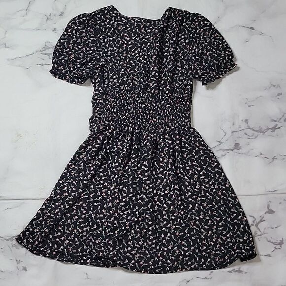 Urban Outfitters Black Floral Dress - Picture 5 of 7